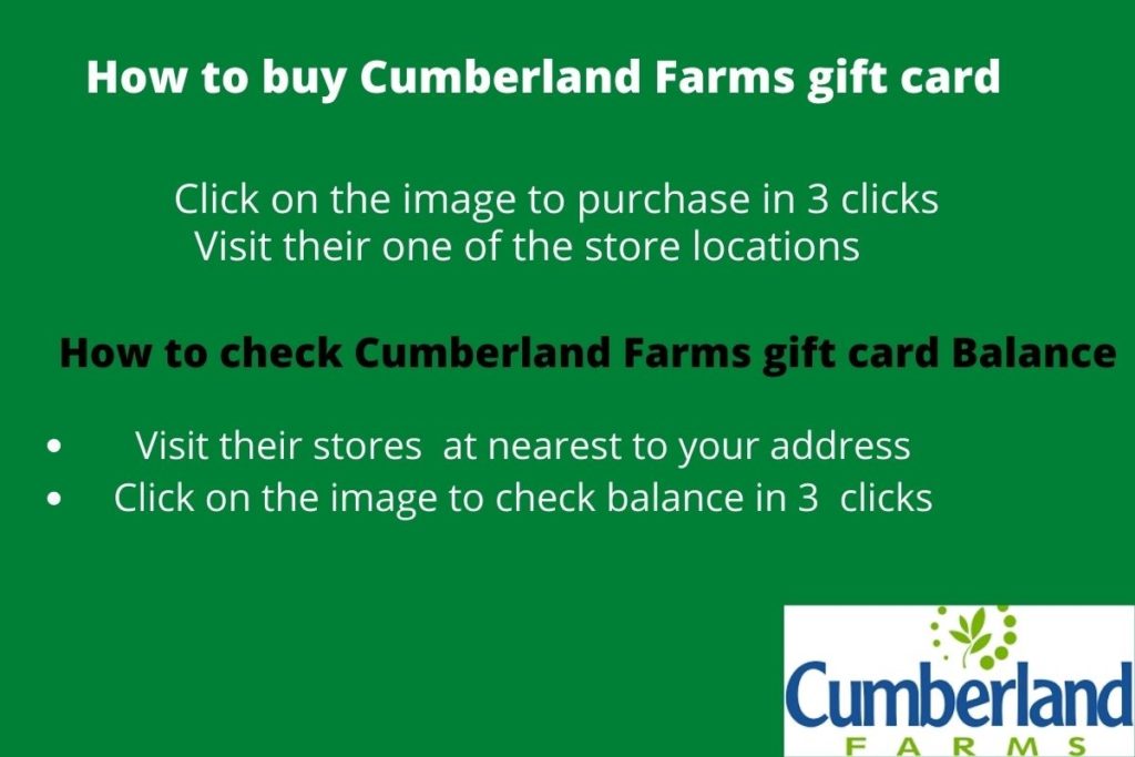 Buy Cumberland farms gift card online
